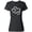 AB-Black, variant on Inktastic Three White Hearts Women's T-Shirt