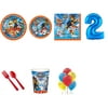 Paw Patrol Party Supplies Party Pack For 32 With Blue #1 Balloon