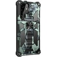 thumbnail image 2 of Phone Case for Samsung Galaxy S22 Ultra (Not fit S22),Army Camouflage Case with Military Grade Protection Drop-Tested and Built-in Kickstand Cover for Samsung Galaxy S22 Ultra MC Mint Green, 2 of 12