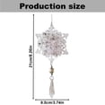 thumbnail image 2 of Christmas Ice Pendant Christmas Tree Pendant table vases for party event gold, 2 of 7