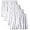 White-4 Pack, variant on Hanes Men's 5-Pack Tartan Boxer with Inside Exposed Waistband Small, White-4 Pack
