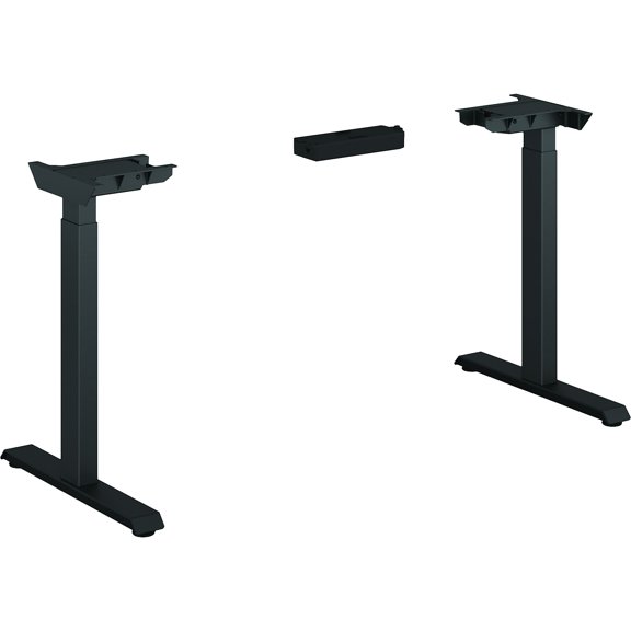 HON Coordinate 27"-46"H Height-Adjustable Base Black (HHATB2S2LT.P71.X.MEM)
