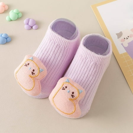 

LYCAQL Baby Shoes Spring and Summer Children Toddler Shoes Boys and Girls Shoes Light and Breathable Gender Neutral Baby Shoes (Purple 5 )