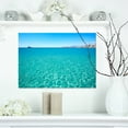 thumbnail image 1 of Blue Benidorm Levante Beach - Seascape Canvas Art Print, 1 of 3
