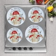 thumbnail image 6 of 5-Piece 17 x 20-inch Black Matte Counter Mat and 4-pk Mushroom Love Burner Covers, 6 of 10