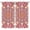 Hawaiian Beac, variant on Set of 2 Sacred Symbolic Mandala Curtains Semi-Sheer 42x84 Inch Farmhouse Caf Rod Pocket Panels