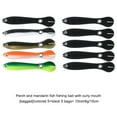 thumbnail image 3 of Bionic Bait Artificial Lures Fishing Tackle Lake Bright Color Multicolored Professional Space Saving Swim Baits Colorful/Black 10cm, 3 of 9