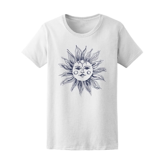 Beautiful Vintage Sun Bohemian Tee Women's -Image by Shutterstock