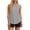 Gray, variant on Qiopertar UPF 50 Sun Protection Tank Tops for Women Sleeveless Activewear Tops Breathable Moisture Wicking Workout Yoga Casual Comfy Crew Neck High Low Hem, Purple S