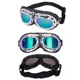 thumbnail image 2 of Gafas de moto LJDJ Vintage Pilot Style para hombre y mujer, 2 of 7