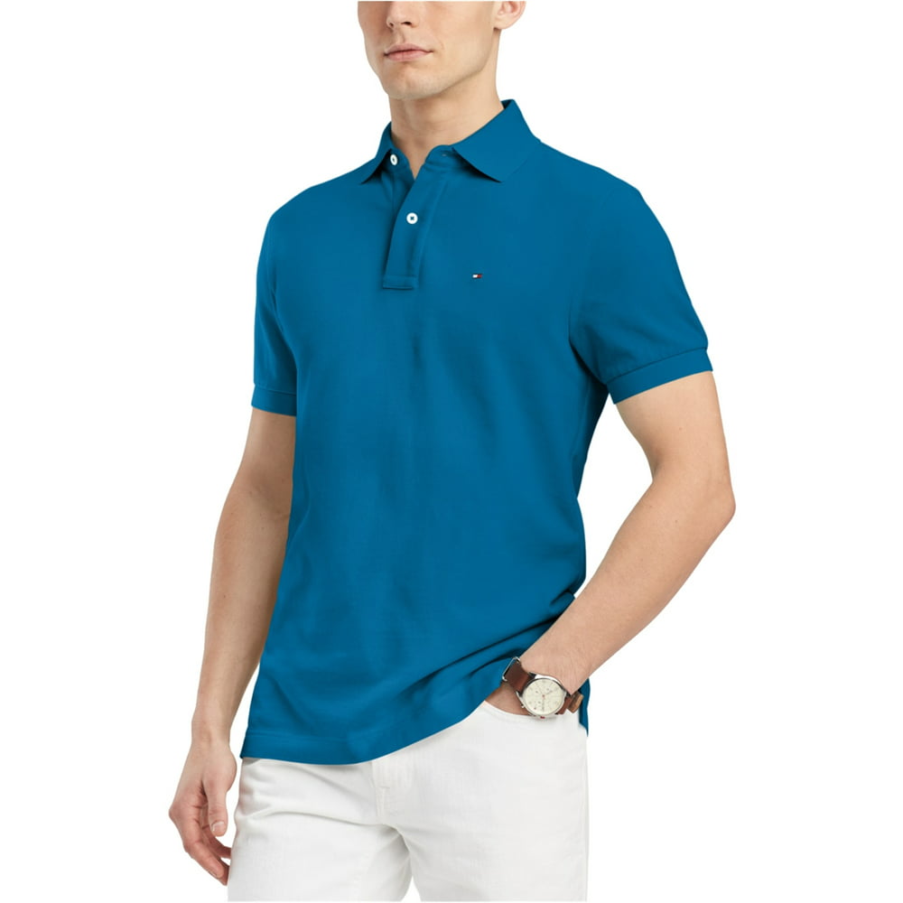 Tommy Hilfiger - Tommy Hilfiger Mens Classic Fit Ivy Rugby Polo Shirt ...