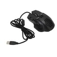thumbnail image 2 of Ratón para juegos RGB, ratón para juegos RGB 12800, ratón para juegos, ratón óptico con cable USB, rendimiento finamente ajustado, 2 of 8