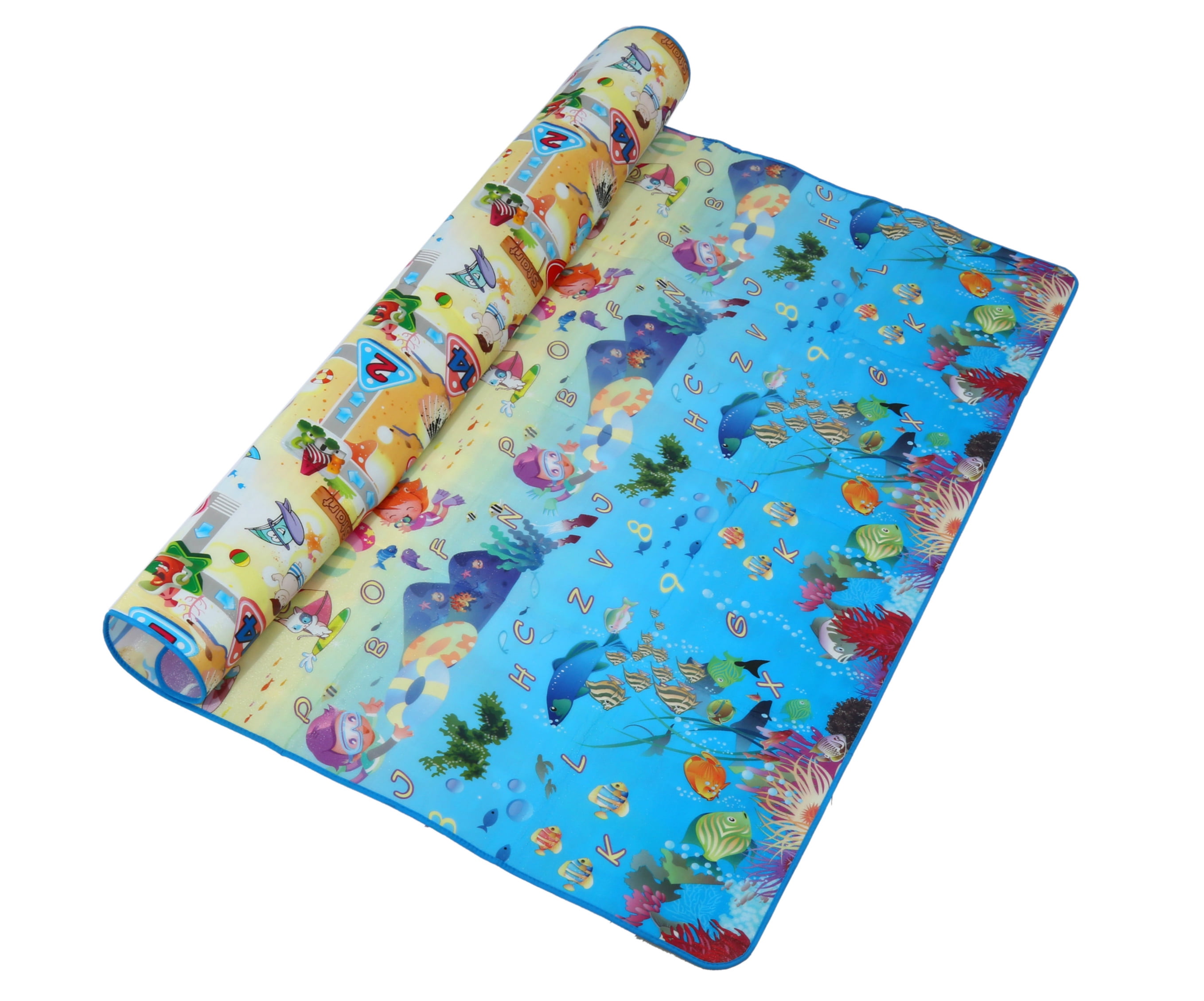 71 x 59 Inches Extra Large Baby Crawling Mat Non Toxic Baby Play Game