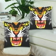 thumbnail image 1 of YUSDECOR Coussin de Coussin de Taie d'Oreiller de Tigre 18x18 Pouces, Lot de 2, 1 of 3