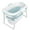 Blue, variant on 40.6 inch Folding Bathtub,Small Foldable Tub with Ergonomic Seat & Massage Roller,Large Collapsible Tub,Freestanding Surround Collapsible Tub,Effortless Foldable Bathtub