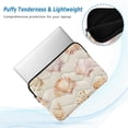 thumbnail image 2 of FORMRS 15-15.6 inch Laptop Sleeve Case Soft Carrying Quilted Computer Bag Cover, Pink Seashell, 2 of 7