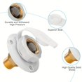 thumbnail image 3 of LEEYNEER Durable RV City Water Inlet Flange with Check Valve - Easy Install  UV & Rust Resistant for Campers  Trailers & RVs, 3 of 5