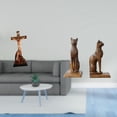 thumbnail image 2 of Adorno Religioso De Gato, Estatua De La Madre María Y Felino Egipcio, Figura Decorativa Para Oficina, Dormitorio, Regalo De Mesa., 2 of 8