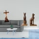thumbnail image 2 of Adorno Religioso De Gato, Estatua De La Madre María Y Felino Egipcio, Figura Decorativa Para Oficina, Dormitorio, Regalo De Mesa., 2 of 8