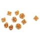 thumbnail image 4 of 20 Piezas Dados De Diez Caras D10 Muere Para D & D RPG Accesorios De Juego De Fiesta Café Y Azul, 4 of 9