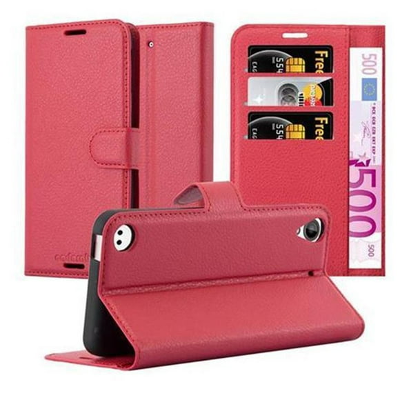 Cadorabo Case for HTC Desire 530/630 Cover Book Wallet Screen Protection PU Leather Magnetic Etui