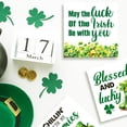thumbnail image 5 of Zomyto 7"x7" St Patrick Day Shamrock Wood Block Sign,May the Luck of The Irish Be with You Clover Wood Block Plaque Box Sign,St.Patrick's Day Wooden Box Decor, 5 of 7