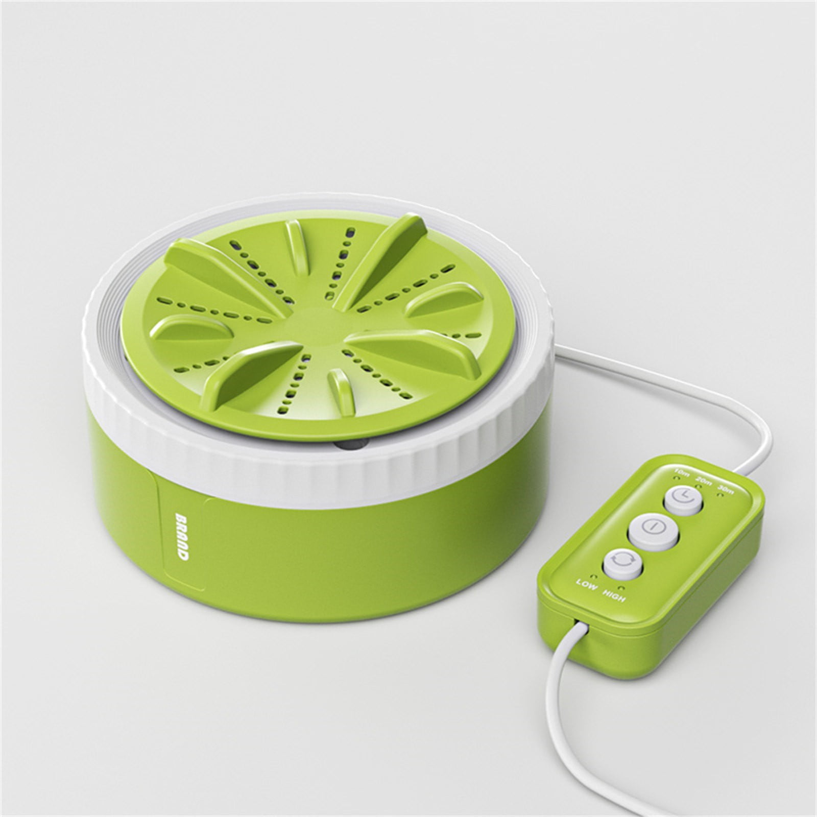 Portable Washing Machine, 4.7x2.7inch Mini Ultrasonic Washing Machine, USB Powered & Customizable Timer, Suitable for Business Trip, Home, Apartment, College Rooms(Green)