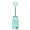 thumbnail image 1 of Kids Reading Light Cartoon Bunny USB Charging Omnidirectional Gooseneck Safe Durable Storage Box Warm Light Kids Desk LampGreen, 1 of 5