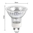 thumbnail image 3 of 5 Pcs Ampoule de Projecteur Halogène Gu10 50w à Intensité Réglable, Lampes Réflectrices Halogènes TAO, 3 of 5