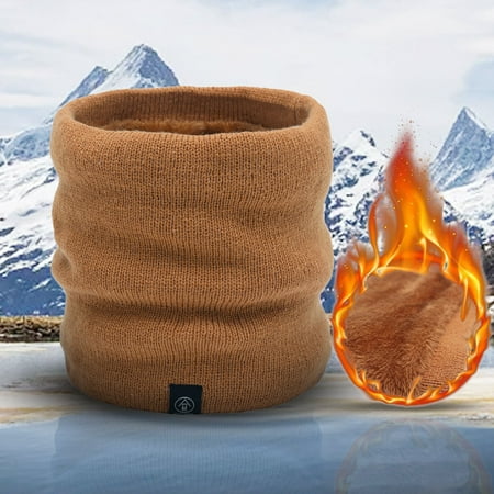 

Scarfs for Women Winter Woolen Collar Warm Women Ski Scarf Cold Weather Men Knit Bib Double Bib