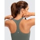thumbnail image 3 of Top CRZ YOGA Butterluxe con espalda racer y sostén con relleno Gris Salvia L, 3 of 4