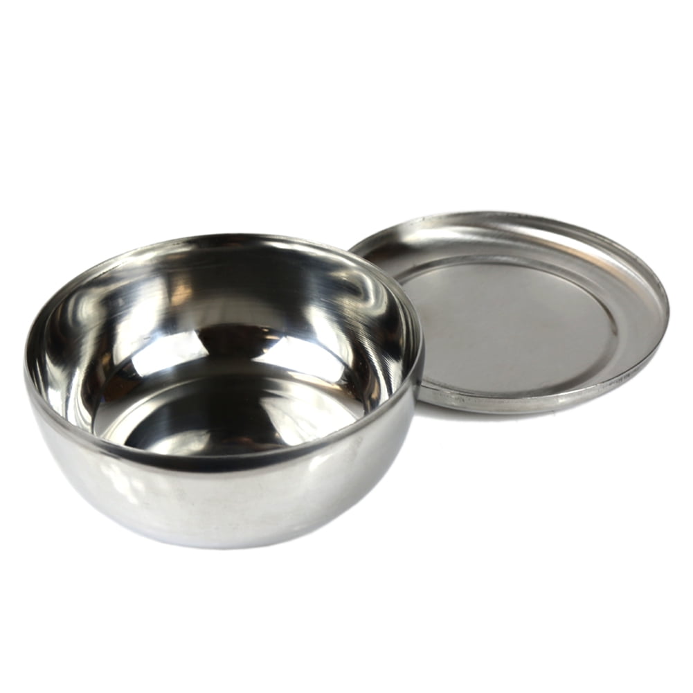 Korean Stainless Steel Rice Bowl Dish Korea Warm Traditional Bowl With Lid Safe