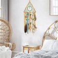 thumbnail image 5 of Dream Catcher, Handmade Dreamcatcher with Feather Beads Turquoise Pendant Dream Catchers Boho Wall, 5 of 5