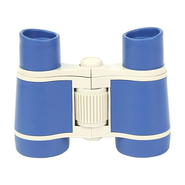 Blue 4X30 Kids Binoculars Sturdy Lightweight And Easy To Use For Young Adventurers With Adjustable Focus And Clear Viewing For Outdoor Exploration