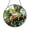 Acrylic 3.5 Inch, variant on Tropical Garden Frog Branch Mosaic Stained Glass Style Window Hanging Decor Accent Ornament Gift