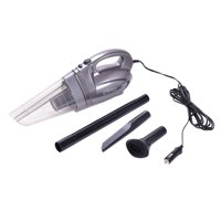 Goplus 12 V 100 W Portable Handheld Dry Cyclone Car Vacuum Cleaner Gray