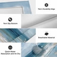 thumbnail image 6 of Blue Seaside Outdoor Rug for Patio/Deck/Porch, Non-Slip Large Area Rug 6 x 9 Ft, Waves Birds Modern Oil Painting Summer Beach Indoor Outdoor Rugs Washable Area Rugs, Camping Rug Carpet Runner, 6 of 8