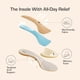 thumbnail image 4 of Sandalia DREAM PAIRS con Tacón Bajo y Correa al Tobillo Plateada Talla 7W, 4 of 8