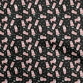 thumbnail image 1 of oneOone Cotton Cambric Light Pink Fabric Dog Sketch Quilting Supplies Print Sewing Fabric By The Yard 56 Inch Wide, 1 of 5