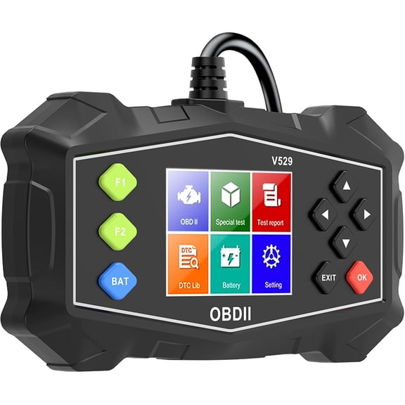 OBD2 Scanner Diagnostic Tool, Professional Mechanic Diagnostic Vehicle Code Reader for Check Engine Light, OBD 2 Scanner for Car Since 1996