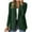 Green, variant on ZQUUVOU Women's Blazer Solid Color Button Long Sleeve Jacket (Purple,2XL)