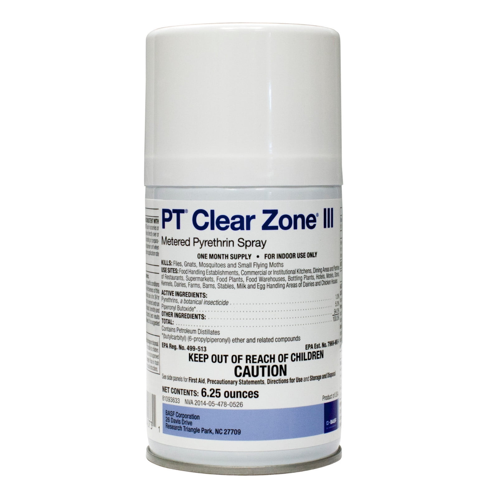 Metered Fly Spray Metered Spray PT Clear Zone III (12 Cans)