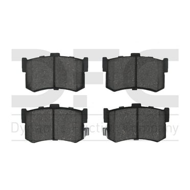 Dynamic Friction Company 5000 Advanced Brake Pads - Ceramic 1551-0342-00-Rear Set For 1986-1988 Acura Legend