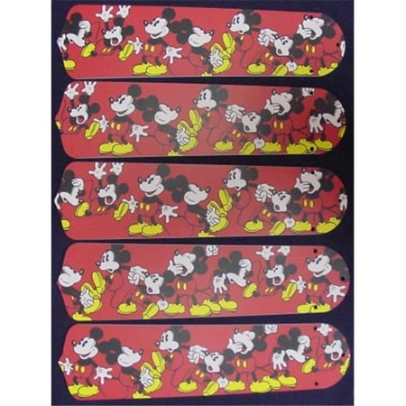 

Disney Mickey Mouse no.1 52 in. Ceiling Fan Blades Only