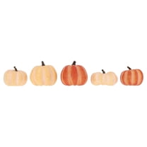 Tall Foam Pumpkin Tabletop Decoration, Burgundy, 8