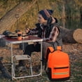 thumbnail image 4 of Yvsxxv Outdoor Emergency Backpack, Large Capacity Waterproof Rucksack, Orange, 4 of 7
