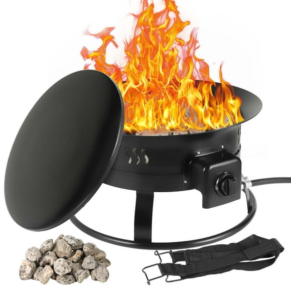 Portable Propane Fire Pit Camping