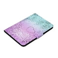 thumbnail image 6 of Cute Case for iPad 10th Gen 10.9" 2022, Magnetic Smart Card Slot Cover with Pencil Holder, Multi-Angle Viewing Stand, Pocket Design, Folio Leather Case for iPad 10th Gen 10.9" 2022, Heart Sand, 6 of 9