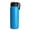 Blue, variant on Life’s Easy - Insulated Water Bottle with Straw Lid and Loop Handle, Vacuum Insulated Bottles for Hot and Cold Drink, Pineapple Black, 18oz