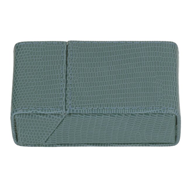 Box Case, Refined Appearance Box Holder Practical Lizard Unisex Portable for Daily Black,Green,Grey,Apricot